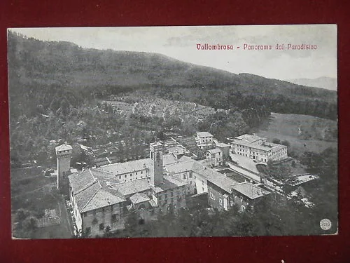 VALLOMBROSA Veduta del Paradisino non viaggiata anni 20 #7981
