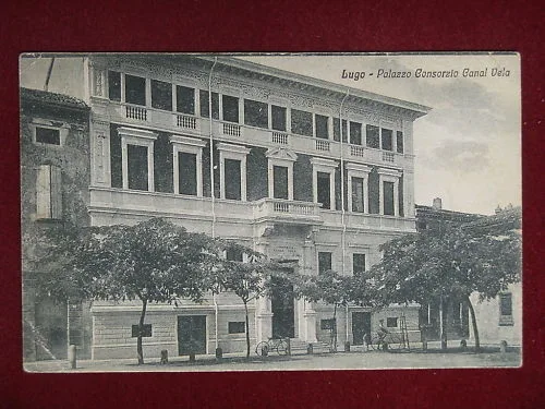 LUGO Palazzo Consorzio Canal viaggiata anni 20 #9797