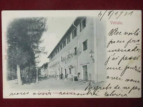 LEVICO TERME VETRIOLO Stabilimento balneare animata viaggiata 900 f/p #3209