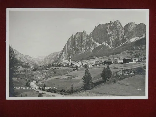 CORTINA col Pomagagnon non viaggiata “900 #10016