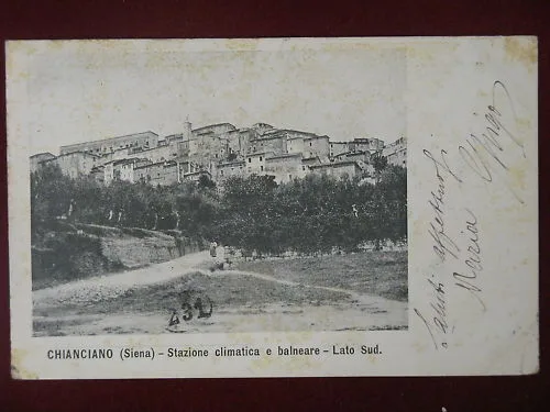 CHIANCIANO Stazione Climatica viaggiata “900 #8057