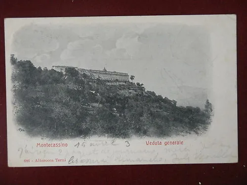 MONTECASSINO Veduta Generale viaggiata “900 #8102