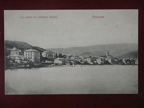 ALBISOLA MARINA Saluti non viaggiata anni 10 #8184