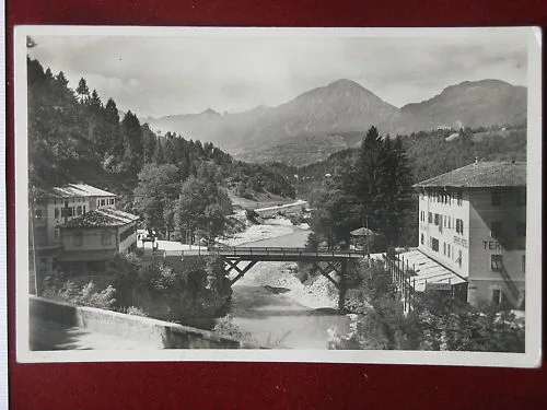 COMANO Stazione Idrominerale viaggiata anni 30 #4456