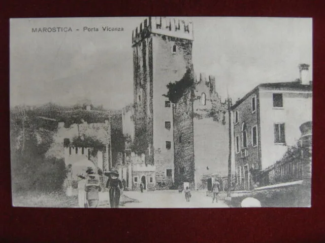 Marostica Porta Vicenza anni 10 non viaggiata #11951