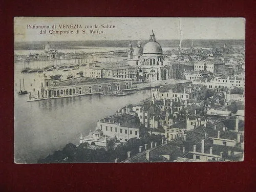 VENEZIA Panorama dal Campanile di S. Marco viaggiata “900 #10042
