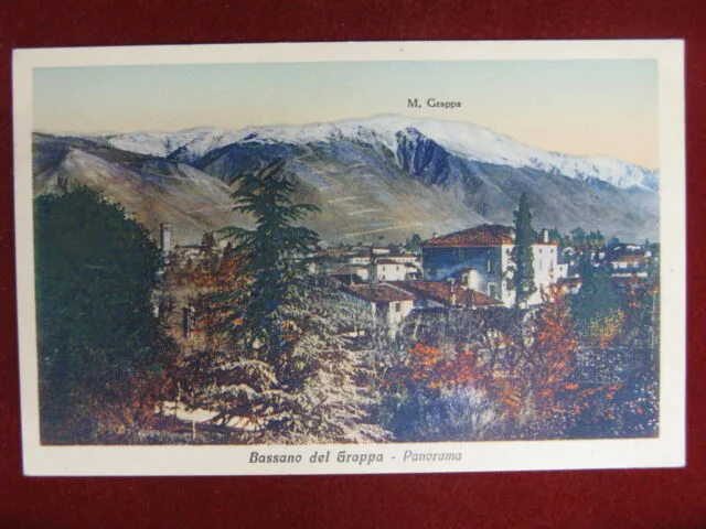Bassano del Grappa Panorama anni 20/30 non viaggiata #11945