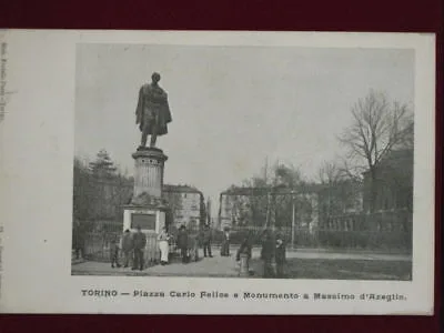 TORINO – PIAZZA CARLO FELICE NON VIAGGIATA #2196