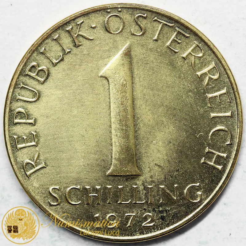 AUSTRIA 1 Scellino 1972 Fdc #6351