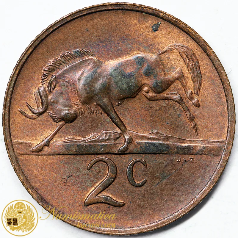 SUDAFRICA 2 CENTS 1971 Fdc #6389