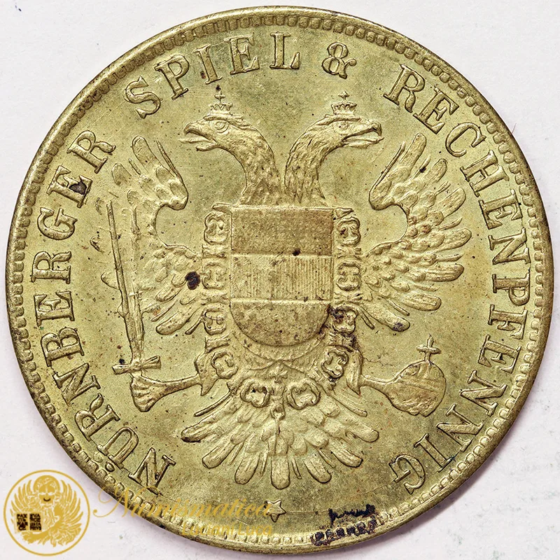GERMANIA Norimberga NÜRNBERGER SPIEL & RECHENPFENNIG aquila Gettone #4267