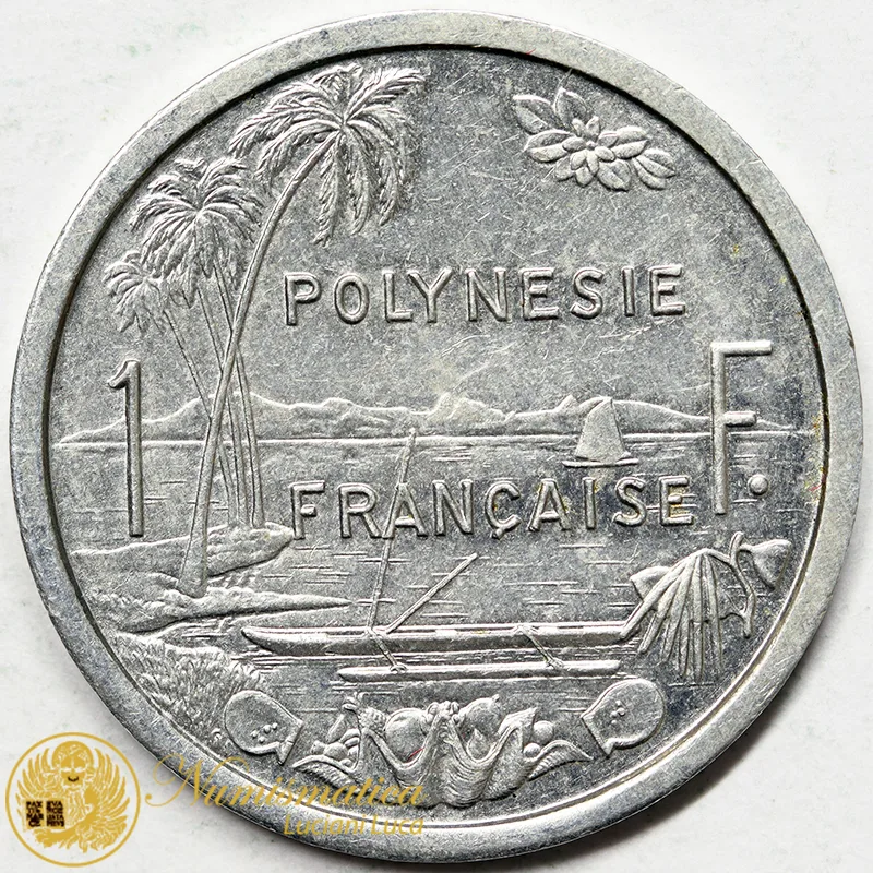 POLINESIA FRANCESE 1 Franco 1984 XF #6554