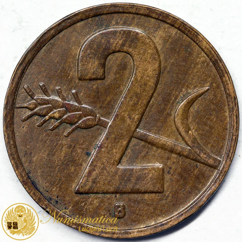 2  Rappen 1955 B SVIZZERA BB #6639