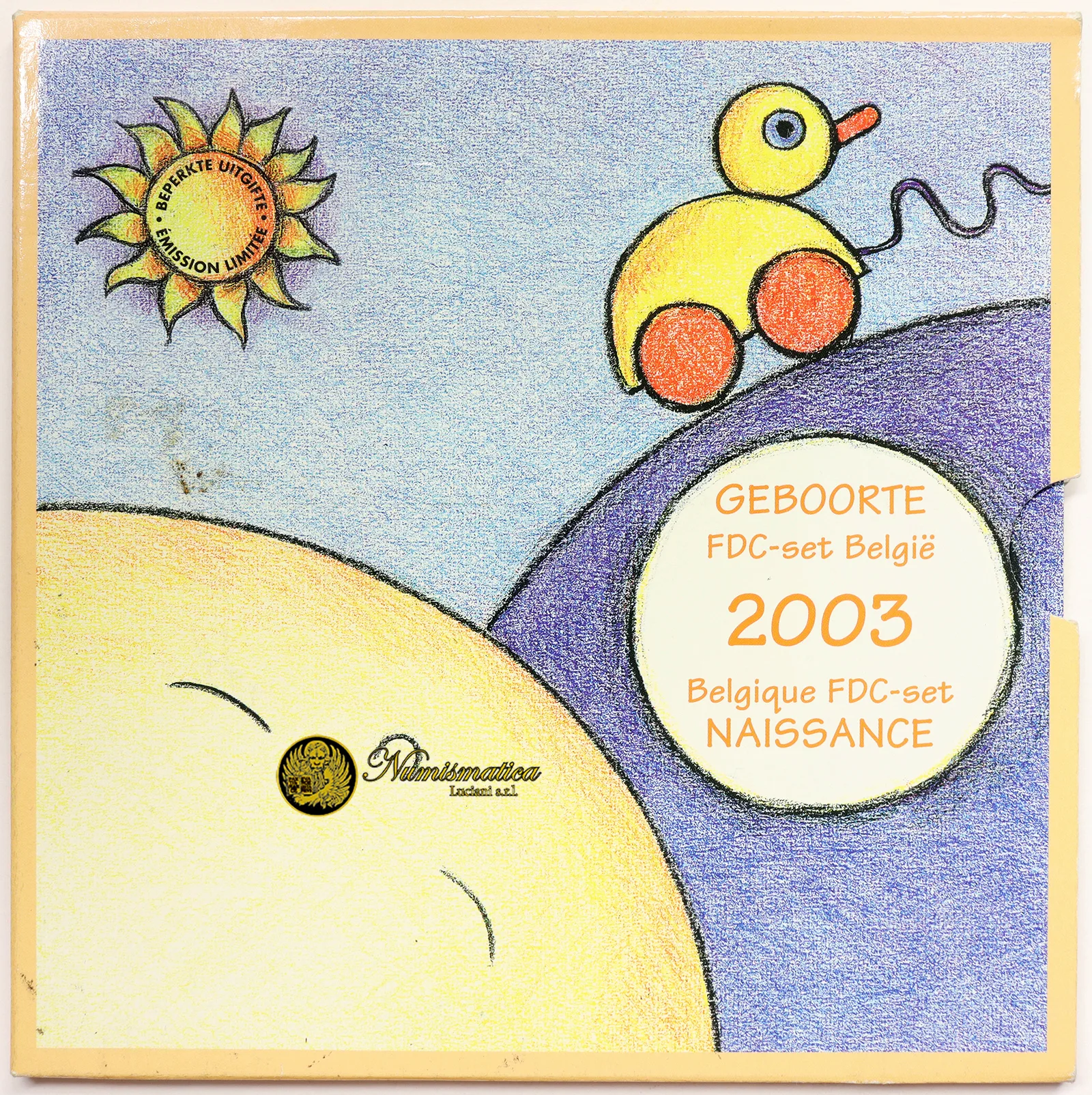 BELGIO Serie EURO 2003 BABY Fdc [46]