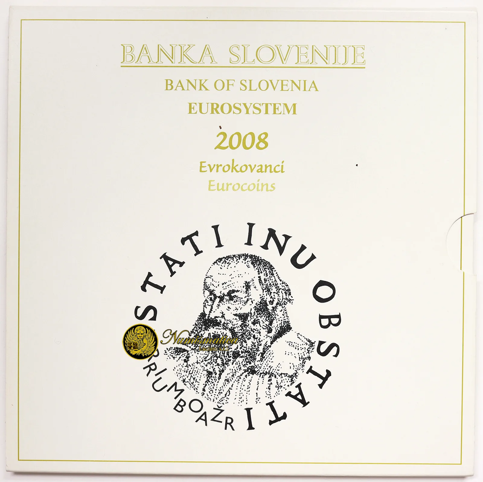 SLOVENIA Serie EURO 2008 Fdc [53]