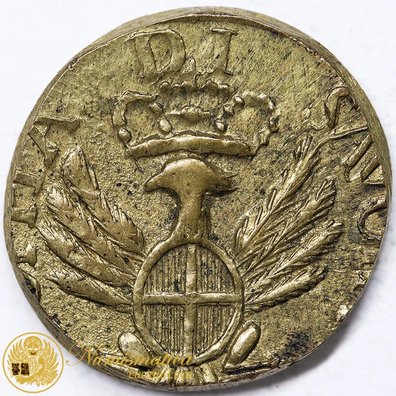 Peso monetale per la mezza doppia dei savoia #6778