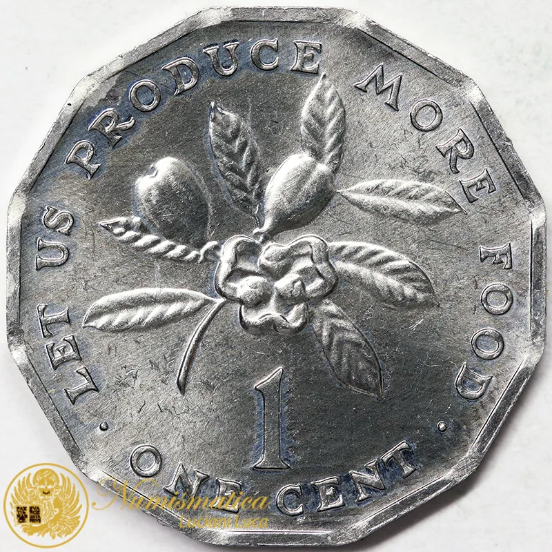 GIAMAICA 1 CENT 1975 FAO FDC #6789