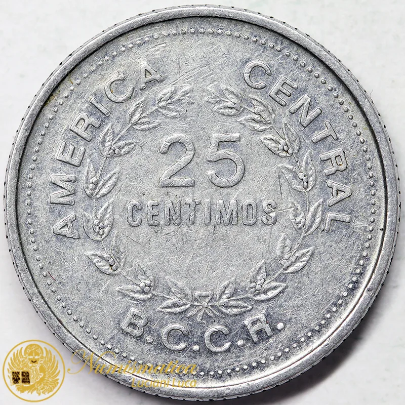COSTARICA 25 Centimos 1983 BB #6864