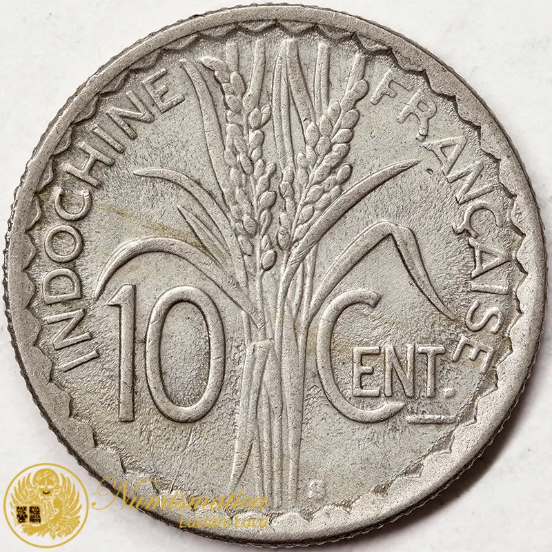 INDOCINA FRANCESE 10 CENTS 1941 Q. Fdc #3537