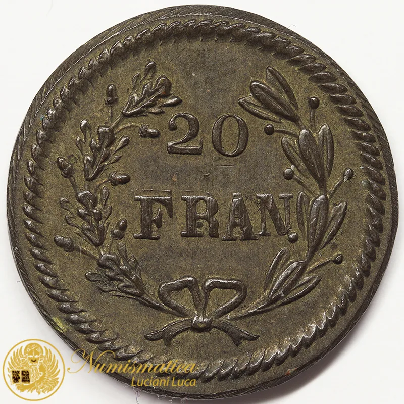 PESO MONETALE 20 FRANCHI MARENGO #7165