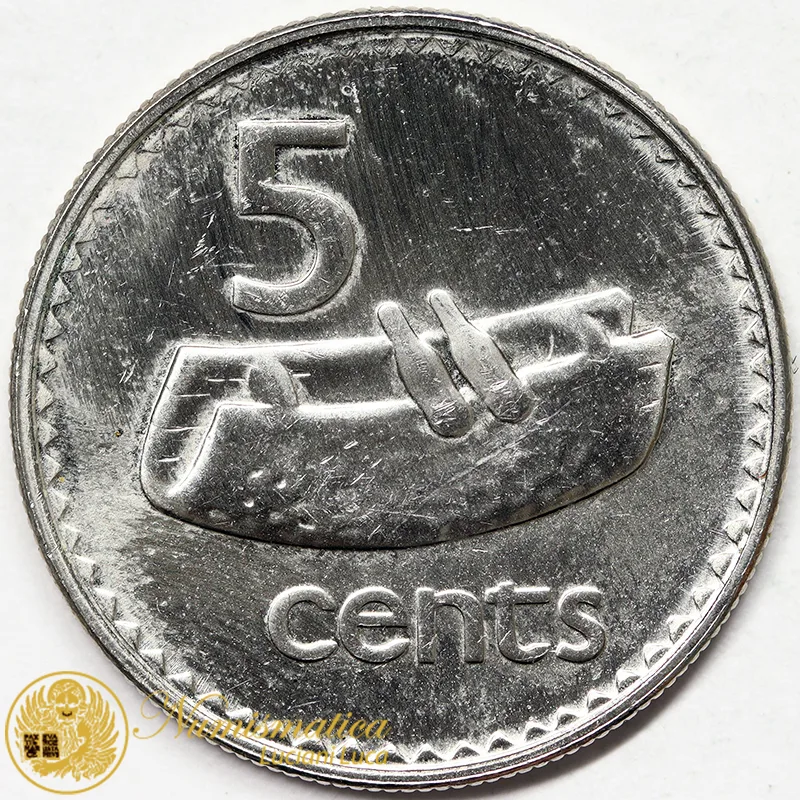 FIJI 5 Cents 2006 Fdc #7285