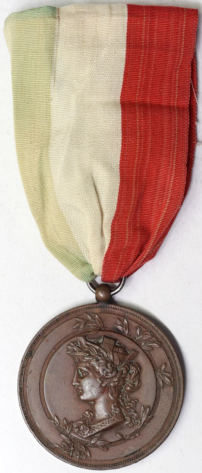 Italia REGNO Medaglia GENERICA punzonata  S. J. #N133