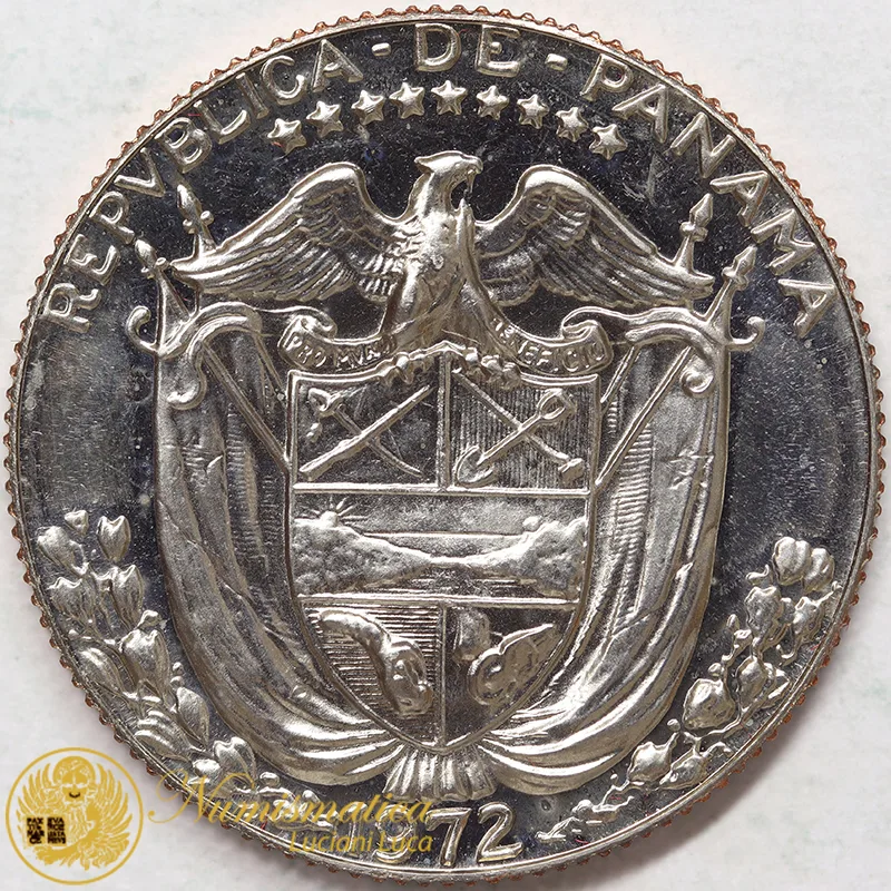 PANAMA 1/4 BALBOA 1972 #8300