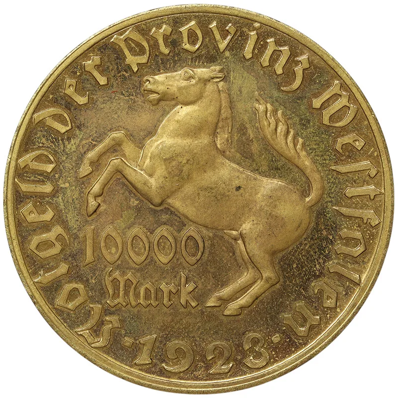 VESTFALIA 10000 MARCHI 1923 GERMANIA #606