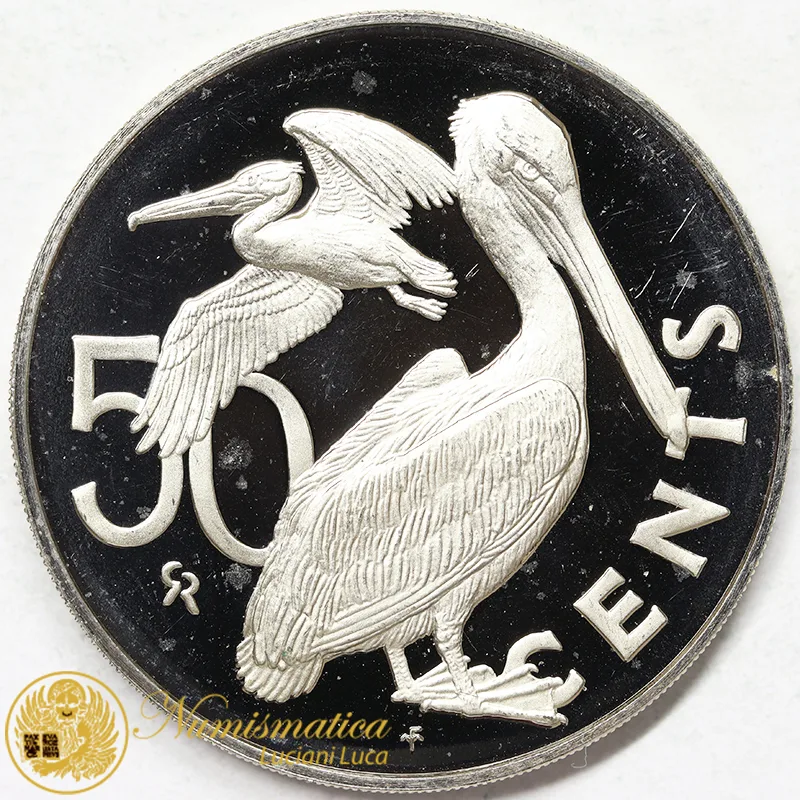 ISOLE VERGINI 50 Cents 1973 Pellicano Fdc §328