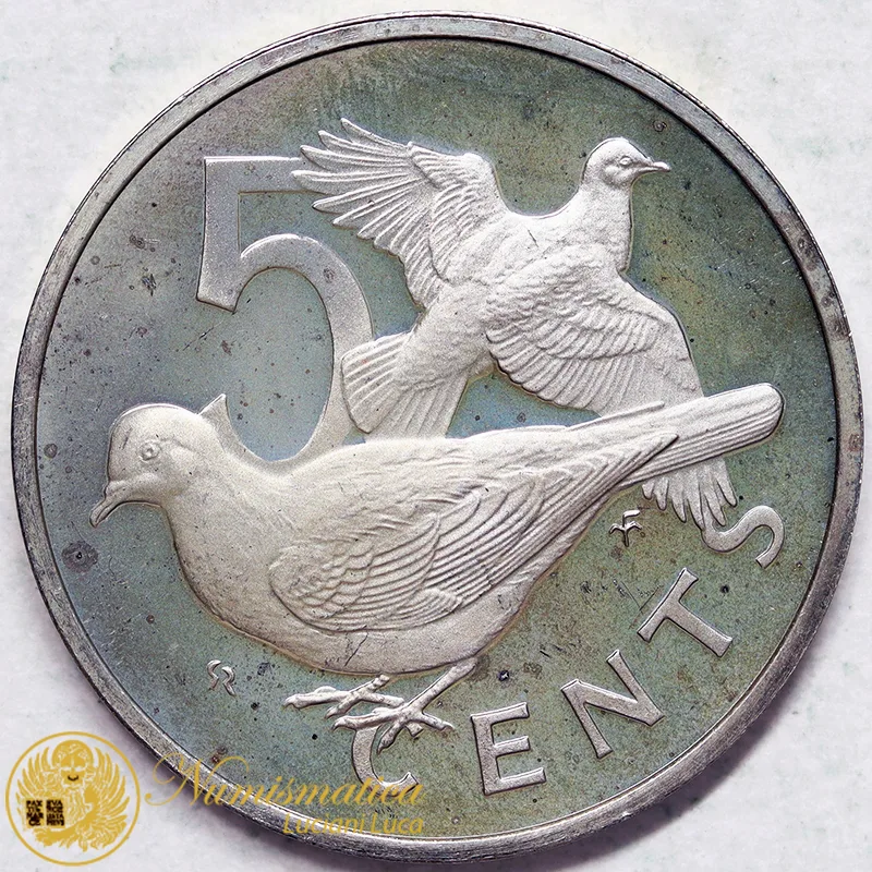 ISOLE VERGINI 5 Cents 1973 Fdc §331