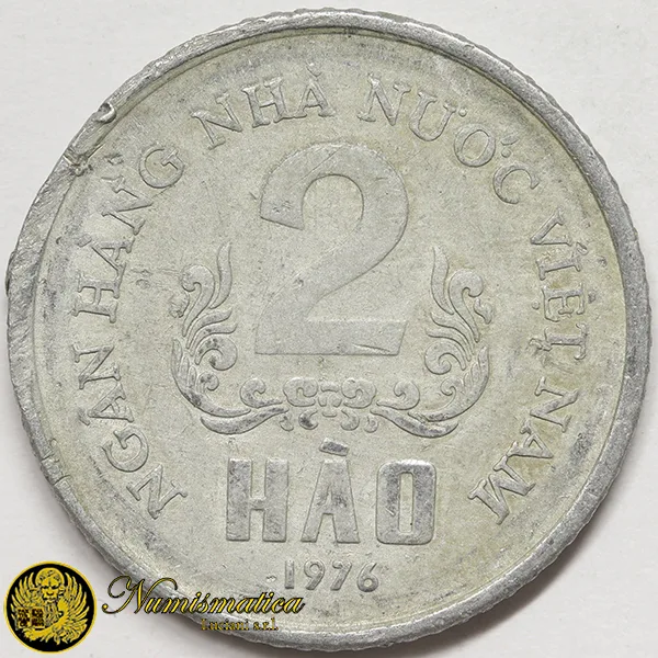 VIETNAM 2 HAO 1976 ALLUMINIO §87