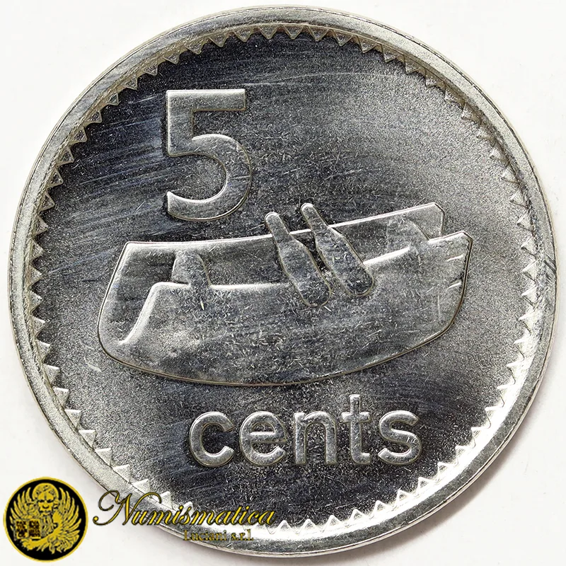 FIJI 5 CENTS 2009 Fdc §236