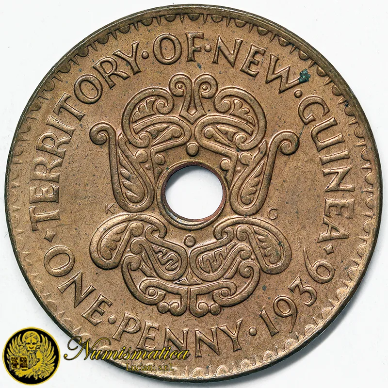 NUOVA GUINEA NEW GUINEA 1 PENNY 1936 Fdc §243