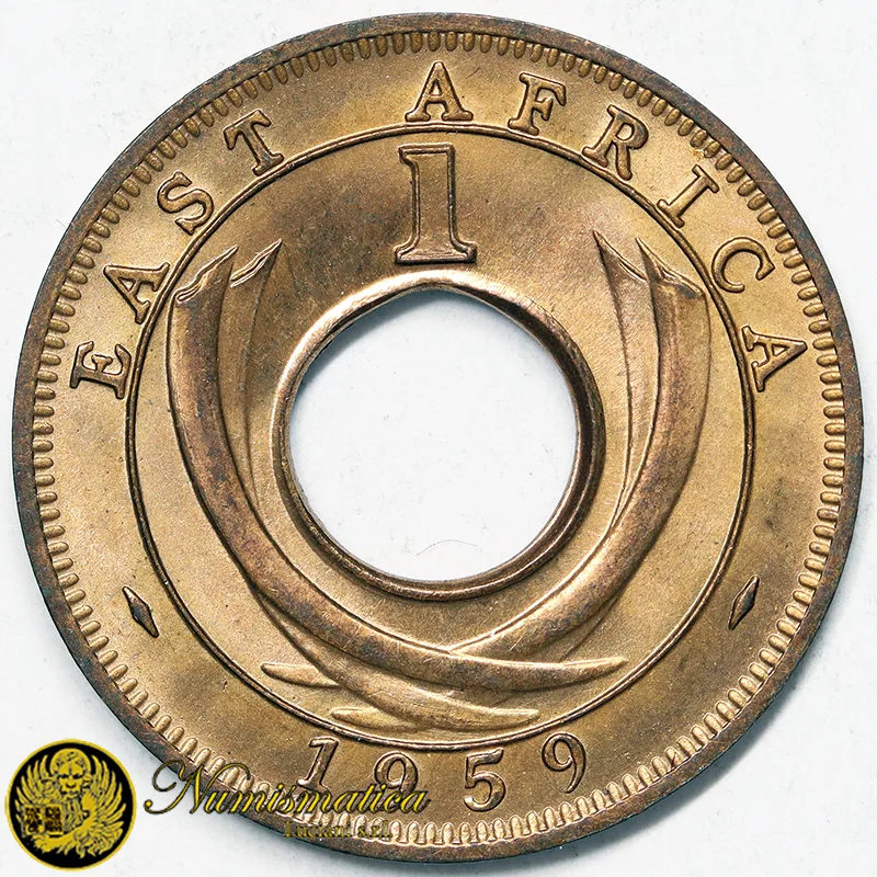 Africa Orientale Britannica 1 CENT 1959 §357