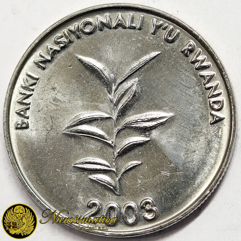 RUANDA 20 FRANCHI 2003 Fdc §134