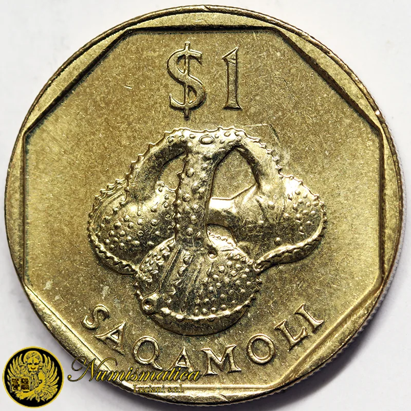 FIJI 1 Dollaro 1998 Fdc §200