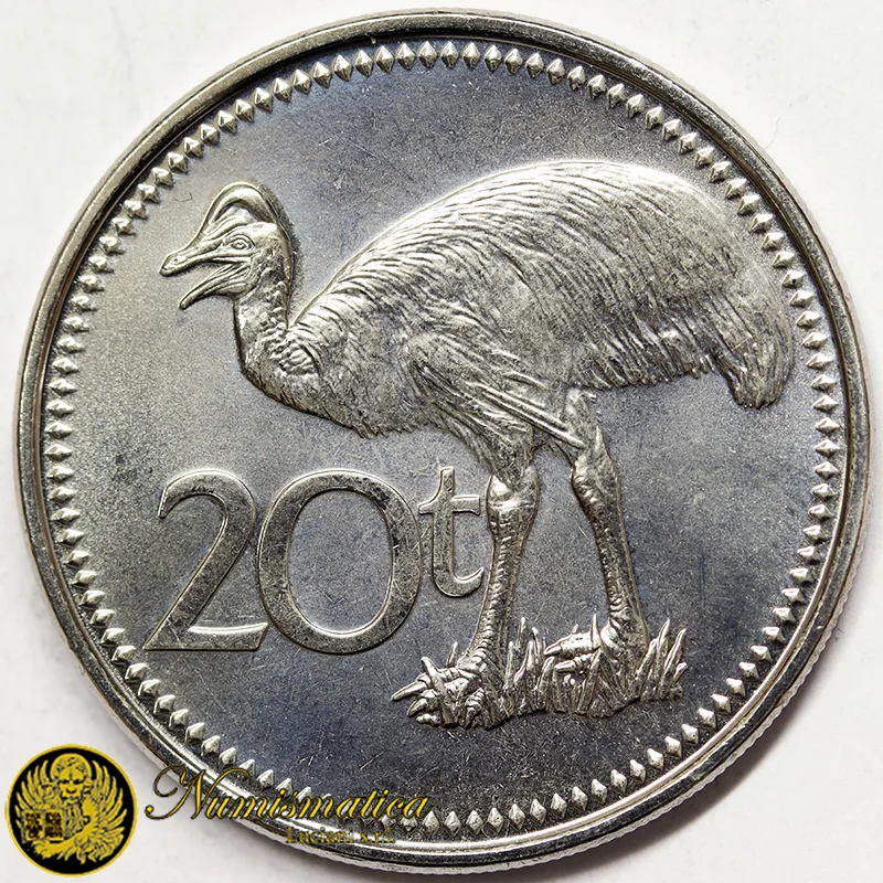 PAPUA NUOVA GUINEA NEW GUINEA 20 TOEA 2005 FDC UNC §253