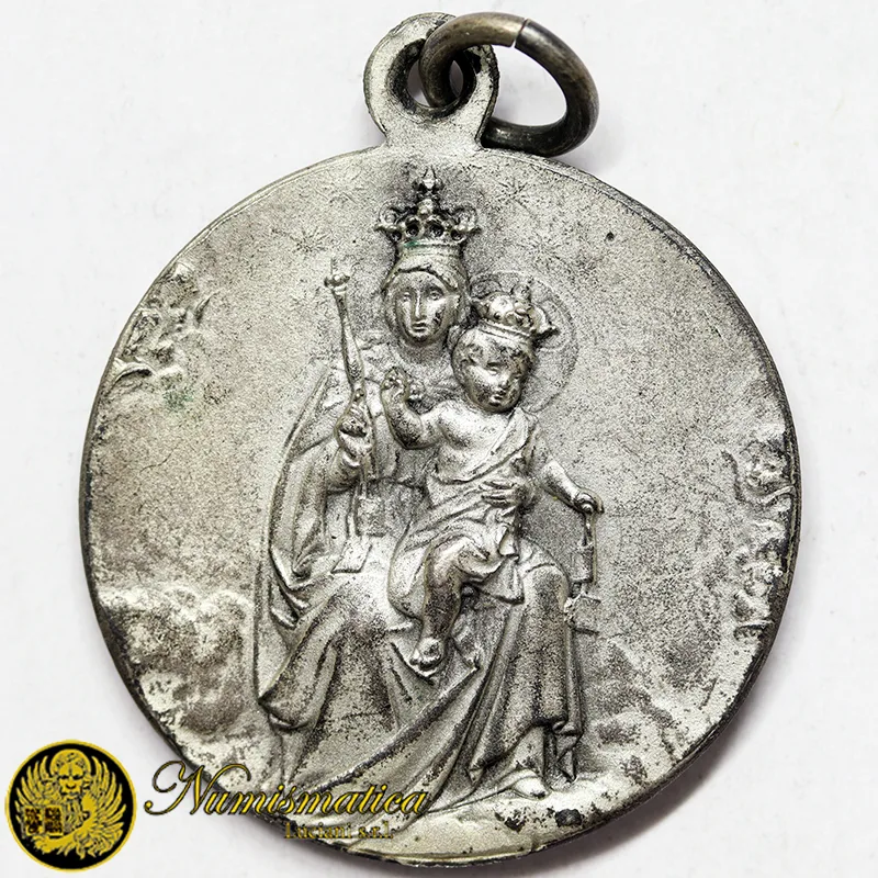 Medaglia Votiva MADONNA E SACRO CUORE DI GESU’ #MD667