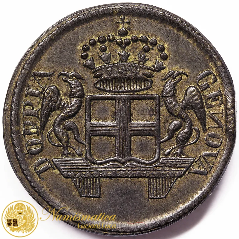 PESO MONETALE DOPPIA DI GENOVA #5097