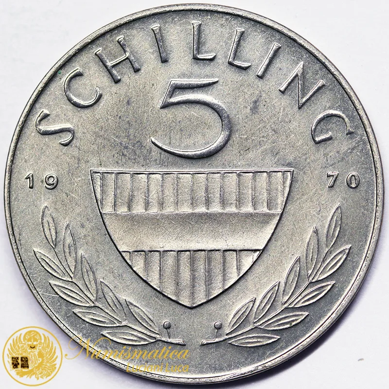 AUSTRIA 5 SCELLINI 1970 Fdc #5116