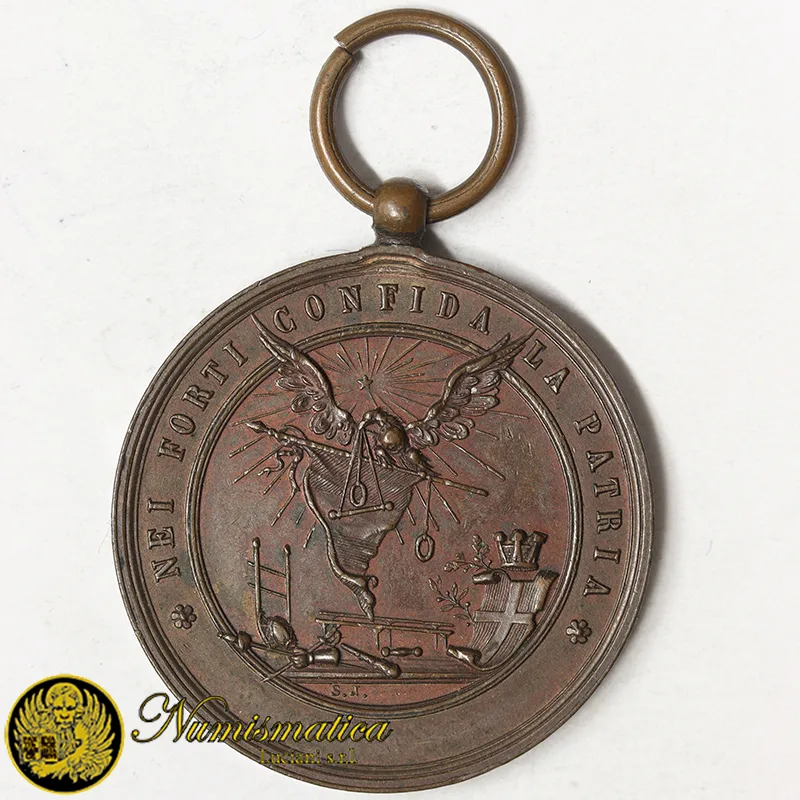 MEDAGLIA AL MERITO NEI FORTI CONFIDA LA PATRIA #MD1337