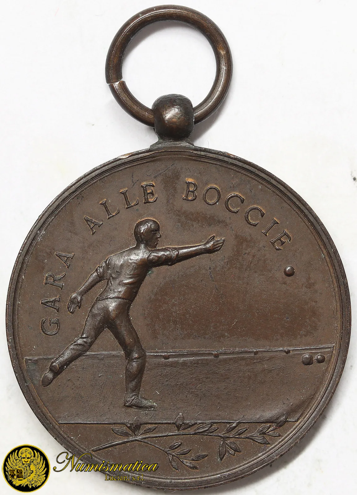 MEDAGLIA BORGOMANERO SOCIETA’ BOCCIOFILA #143