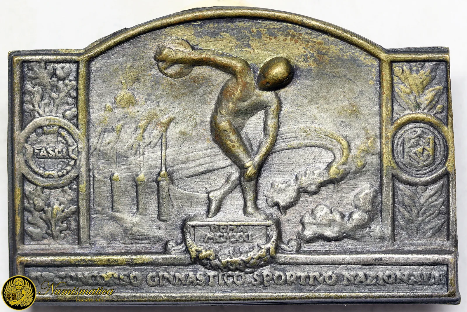 SPILLA ROMA CONCORSO GINNASTICO SPORTIVO NAZIONALE 1921 / AGO NON SUO #147