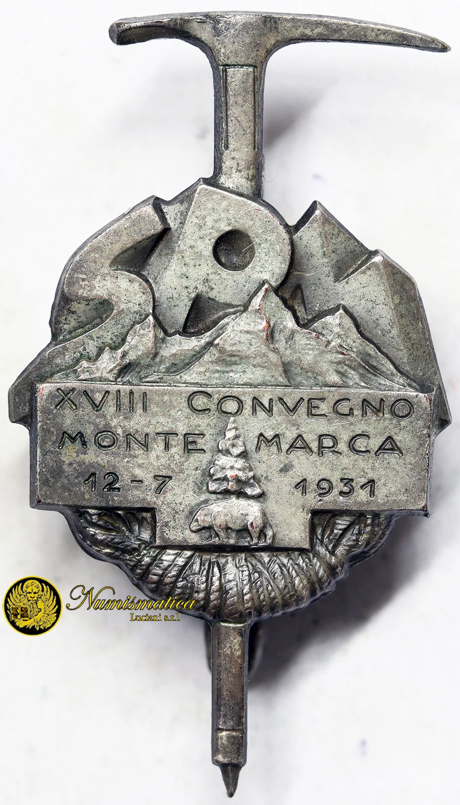 Spilla 18° Convegno Monte Marca 1931 #235