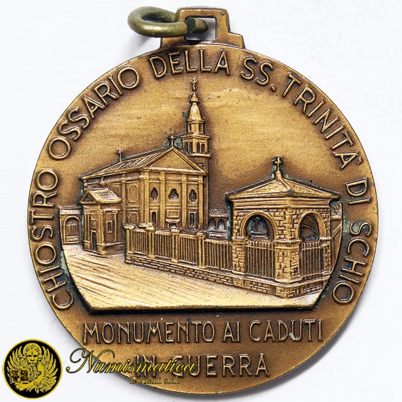 MEDAGLIA Chiostro Ossario SS. Trinità SCHIO #417