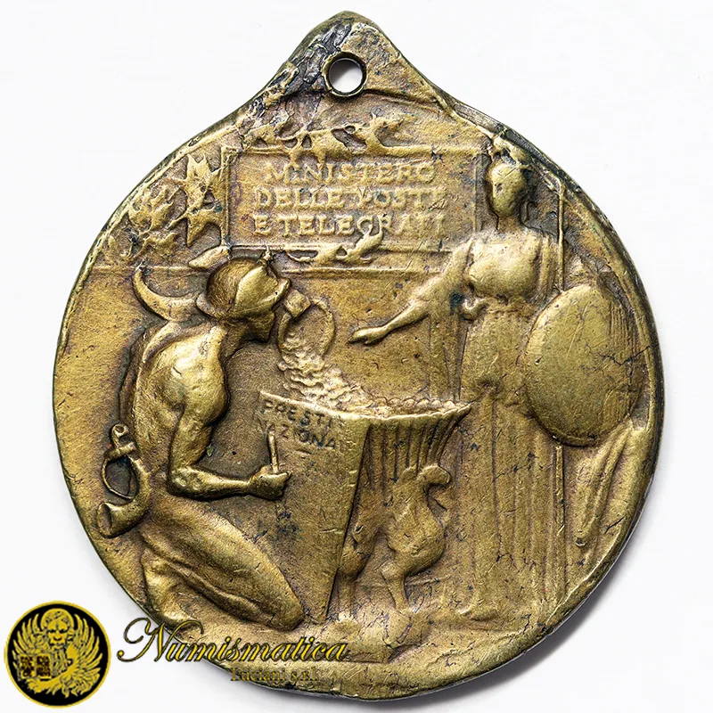 MEDAGLIA MINISTERO DELLE POSTE E TELEGRAFI #433