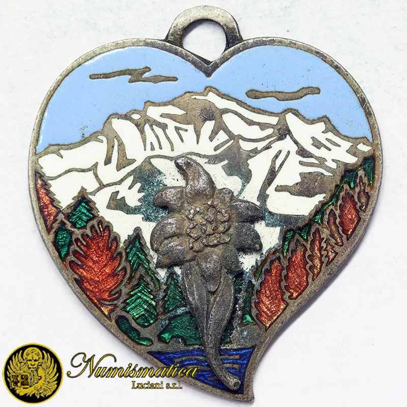 Medaglia Jungfrau Svizzera con smalti #554