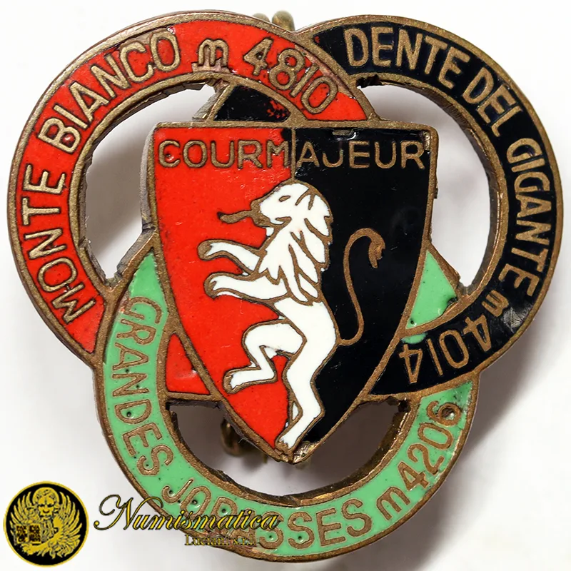 COURMAJEUR MONTE BIANCO spilla #592