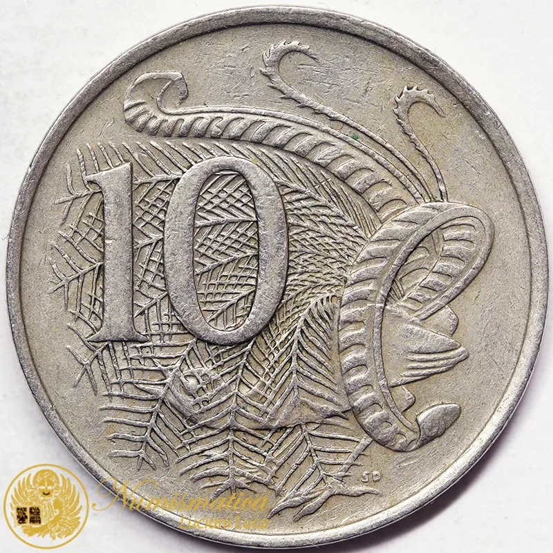 AUSTRALIA 10 Cents 1967 BB+ #5417