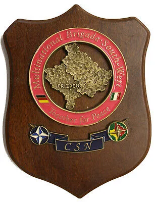 Crest CSN Multinational Brigade South – West Together for Peace Kosovo #CR3